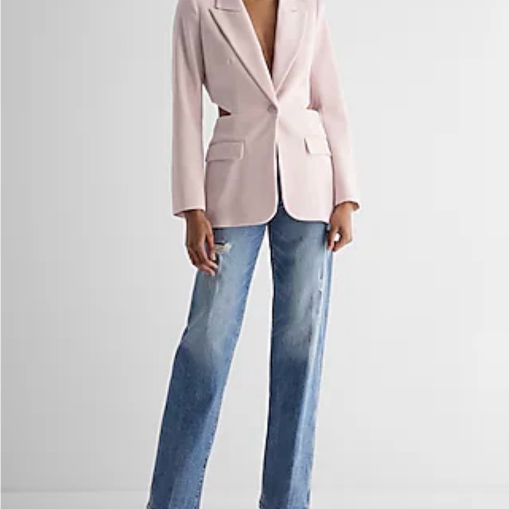 Chic Pink Blazer